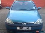 2001 Vauxhall  Corsa 1.7 Diesel Comfort 2 Door in Blue for Sale