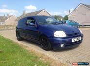 2001 RENAULT CLIO SPORT 16V BLUE for Sale