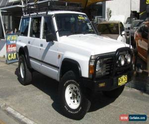 Classic 1997 Nissan Patrol GQ ST (4x4) White Manual 5sp M Wagon for Sale