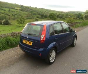 Classic  FORD FIESTA GHIA 1.4 TDCI BLUE 2008 12 Months MOT LOW MILEAGE cheap car for Sale