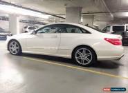 Mercedes-Benz: E-Class E350 Coupe for Sale