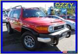 Classic 2012 Toyota FJ Cruiser GSJ15R Red Automatic 5sp A Wagon for Sale