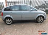 2001 AUDI A2 SE BLUE FOR SPARES OR REPAIR for Sale