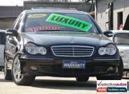 2006 Mercedes-Benz C230 W203 MY06 Elegance Black Automatic 7sp A Sedan for Sale