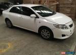 Toyota corolla ascent 2009 automatic 84km l/h front damaged repairable drives  for Sale