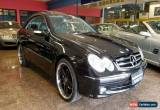 Classic 2004 Mercedes-Benz CLK240 C209 Avantgarde Obsidian Black Automatic 5sp A Coupe for Sale