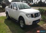 2013  D40 Nissan Navara ST-X  king cab 1 owner 35,000k's with log books for Sale