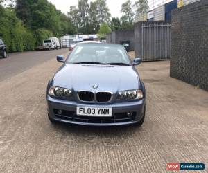 Classic 2003 BMW 318 CI BLUE CONVERTIBLE  for Sale