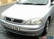 2002 VAUXHALL ASTRA CLUB AUTO GREY for Sale