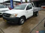 2008 Toyota Hilux TGN16R 08 Upgrade Workmate White Manual 5sp M Cab Chassis for Sale