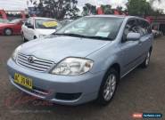 2005 Toyota Corolla ZZE122R Ascent Automatic 4sp A Wagon for Sale