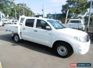 2010 Toyota Hilux KUN16R MY11 Upgrade SR White Manual 5sp M Dual Cab Pick-up for Sale