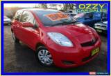 Classic 2008 Toyota Yaris NCP90R YR Red Manual 5sp M Hatchback for Sale