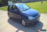 Classic 2004 OPEL Vauxhall CORSA ELEGANCE 1.2 16V BLUE for Sale