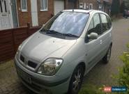 2002 RENAULT MEGANE RT 1.9DT SCENIC SILVER. SPARES OR REPAIR for Sale