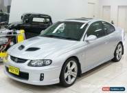 2005 Holden Monaro VZ CV8-Z Silver Manual 6sp M Coupe for Sale