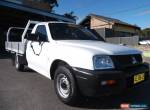 2005 Mitsubishi Triton MK MY05 GL White Manual 5sp M Cab Chassis for Sale