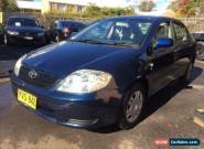 2002 Toyota Corolla ZZE122R Ascent Blue Automatic 4sp A Sedan for Sale