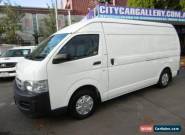 2008 Toyota Hiace KDH221R MY07 Upgrade SLWB White Manual 5sp M Van for Sale