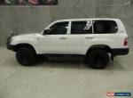 2005 Toyota Landcruiser 100 DX White Manual 5sp M Wagon for Sale