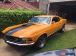 FORD MUSTANG  MACH 1 351C ORIGINAL FAST BACK for Sale