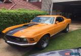 Classic FORD MUSTANG  MACH 1 351C ORIGINAL FAST BACK for Sale