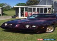 Pontiac: Trans Am for Sale