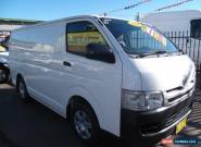 2008 Toyota Hiace TRH201R MY07 Upgrade LWB White Manual 5sp M Van for Sale