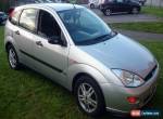 2000 FORD FOCUS ZETEC SILVER 1.8 petrol 125k  for Sale