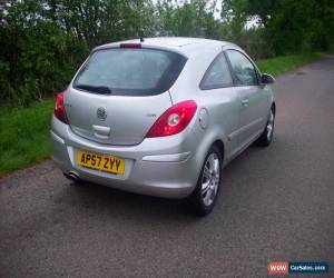 Classic 2007 VAUXHALL CORSA SXI A/C CDTI SILVER for Sale