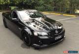 Classic 2008 Holden Commodore VE MY09.5 SS-V Phantom Black Manual 6sp M Utility for Sale