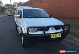 Classic 2007 Mitsubishi Triton ML GLX-R (4x4) White Manual 5sp M Dual Cab Utility for Sale