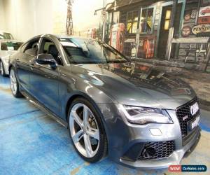 Classic 2014 Audi RS7 4G MY15 Sportback Tiptronic quattro Daytona Grey Automatic 8sp A for Sale