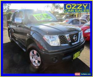 Classic 2009 Nissan Navara D40 ST-X (4x4) Grey Manual 6sp M Dual Cab Pick-up for Sale