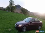 2007 BMW 520D SE RED. MOT 13April 2017,  for Sale