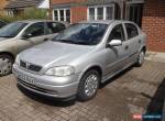 2000 VAUXHALL ASTRA CLUB 8V SILVER for Sale