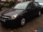 2004 VAUXHALL ASTRA LIFE AUTO BLACK - spares repairs - still drives for Sale