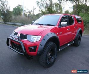 Classic 2009 Mitsubishi Triton MN MY10 GLX-R Red Manual 5sp M 4D UTILITY for Sale