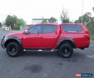 Classic 2009 Mitsubishi Triton MN MY10 GLX-R Red Manual 5sp M 4D UTILITY for Sale