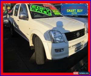 Classic 2005 Holden Rodeo RA LT White Manual 5sp M Crewcab for Sale