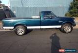 Classic 1991 Ford F250 Utility Blue Automatic A for Sale