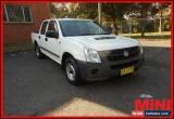 Classic 2007 Holden Rodeo LX White Manual M Dual Cab for Sale