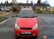 2000 FORD FOCUS 1.8 ZETEC 5DR RED LONG MOT VGC for Sale