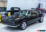 Classic 1968 Chevrolet Camaro SS Black Automatic A Coupe for Sale