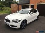 2012 BMW 116D SPORT WHITE ,low miles,excellent condition  for Sale