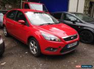 2008 FORD FOCUS ZETEC 125 RED NON RUNNER SPARES OR REPAIR for Sale