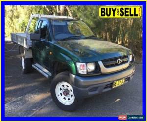 Classic 2002 Toyota Hilux RZN169R (4x4) Green Manual 5sp M Cab Chassis for Sale