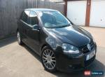 VW GOLF 2.0 TDI GT Sport 140 Diesel 2007 Manual 5 Door in Black for Sale