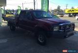 Classic 2005 Ford F250 RN XLT (4x4) Maroon Automatic 4sp A Spacecab for Sale