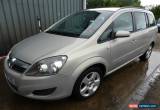 Classic VAUXHALL ZAFIRA EXCLUSIVE 1.6, SPARES OR REPAIR, EXPORT, SALVAGE, REPAIRABLE for Sale